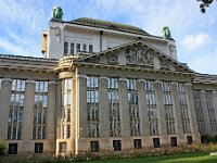 Kraljevska sveučilišna knjižnica (danas Državni arhiv), pročelje